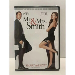 𝅺Mr. and Mrs. Smith (DVD, 2009, Widescreen) Used Very Good Condition